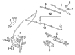 Chevy Spark EV Windshield Washer Pump Diagram - 96843553
