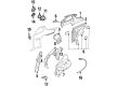 Buick Skylark Fuel Door Diagram - 12365183