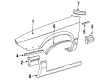 Buick Regal Fender Diagram - 12532574