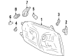Chevy Venture Side Marker Light Diagram - 15130498