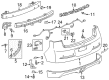 Chevy Volt Bumper Cover Diagram - 23174782