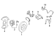 Chevy Equinox Backing Plate Diagram - 20945766