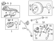 Chevy Trax Brake Master Cylinder Repair Kit Diagram - 95414483