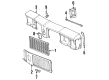 Oldsmobile Grille Diagram - 22519446