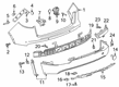 Buick Envision Bumper Diagram - 84352365