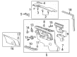 Chevy Camaro Air Deflector Diagram - 92219688