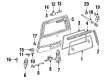 Chevy Liftgate Lock Actuator Diagram - 10242895