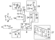 Hummer Interior Door Handle Diagram - 15782279
