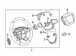 GMC Canyon Steering Wheel Diagram - 85117687