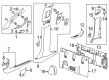 Chevy Colorado Interior Door Handle Diagram - 23461859