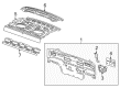 Buick Verano Floor Pan Diagram - 22805148