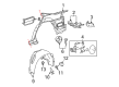 Pontiac Fuel Filler Housing Diagram - 10439383