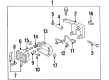 Chevy K3500 Fog Light Connector Diagram - 16512141
