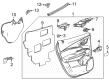 Buick Envista Weather Strip Diagram - 42876968