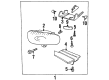 Pontiac Firebird Fog Light Diagram - 12533517