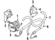 Chevy Tracker Hydraulic Hose Diagram - 91173821