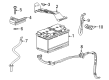 Cadillac CT4 Battery Cable Diagram - 86801288