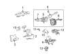 Chevy Equinox Windshield Wiper Switch Diagram - 15909254