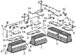 Cadillac Car Battery Diagram - 84006600