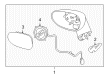 Saturn Car Mirror Diagram - 25882117