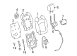 Chevy Traverse Seat Covers Diagram - 20984087