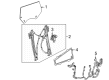 GMC Hummer EV SUV Window Motor Diagram - 87827463
