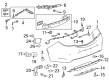 Buick Regal Bumper Cover Diagram - 22938370