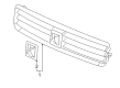 Saturn Grille Diagram - 15105081