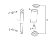 Pontiac Torrent Shock Absorber Diagram - 15806823