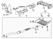 Cadillac ATS Catalytic Converter Diagram - 19420102