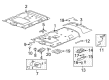 Chevy HHR Dome Light Diagram - 25966025