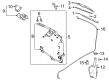 Chevy Cavalier Windshield Washer Fluid Reservoir Diagram - 22139355