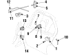 Pontiac Grand Prix Exterior Door Handle Diagram - 10251756