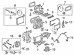 GMC Sierra 1500 Limited Blower Control Switches Diagram - 86544532