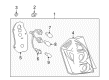 Pontiac Tail Light Diagram - 88975724