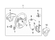 Pontiac G5 Steering Wheel Diagram - 25870041