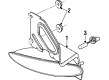Saturn SL2 Fog Light Diagram - 21110854