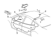 Buick LaCrosse Antenna Cable Diagram - 15265905