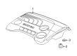 Buick Cascada Engine Cover Diagram - 55497962