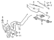 Chevy Traverse Limited Windshield Washer Fluid Reservoir Diagram - 85577554