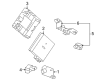 Buick LaCrosse Suspension Control Module Diagram - 20923493