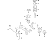 Chevy City Express Sway Bar Link Diagram - 19316692