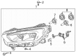 Buick Encore GX Headlight Diagram - 42831131