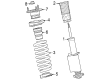 Chevy Colorado Strut Housing Diagram - 86555001