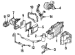 Chevy P30 A/C Compressor Diagram - 88964869