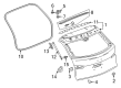 Buick Liftgate Lock Actuator Diagram - 85003580