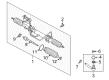 Chevy Tracker Steering Gear Box Diagram - 91177194