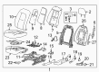Chevy Bolt EV Seat Cushion Diagram - 42522759