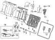 Chevy Equinox EV Seat Covers Diagram - 86525521