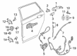 Cadillac Door Lock Actuator Motor Diagram - 13546579
